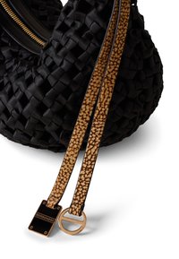 Borbonese LA NIDO HOBO MINI - Borsa a mano - black op natural