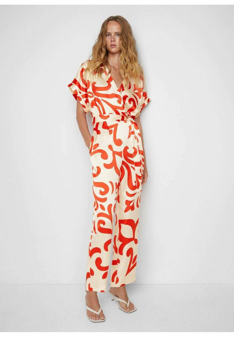 Mango SHANA Jumpsuit off white/crème Zalando.nl