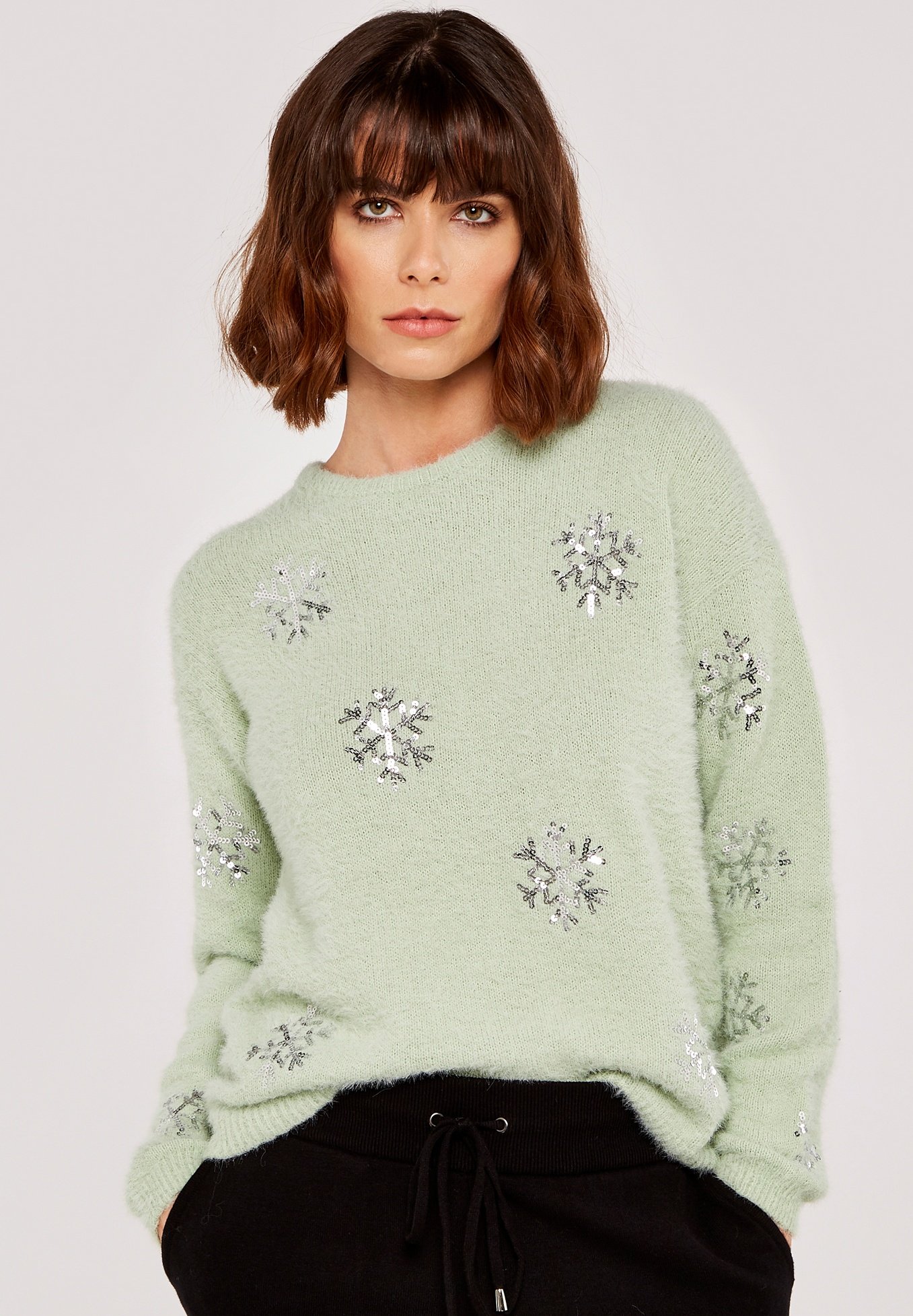 Apricot SNOWFLAKE Jumper mint Zalando