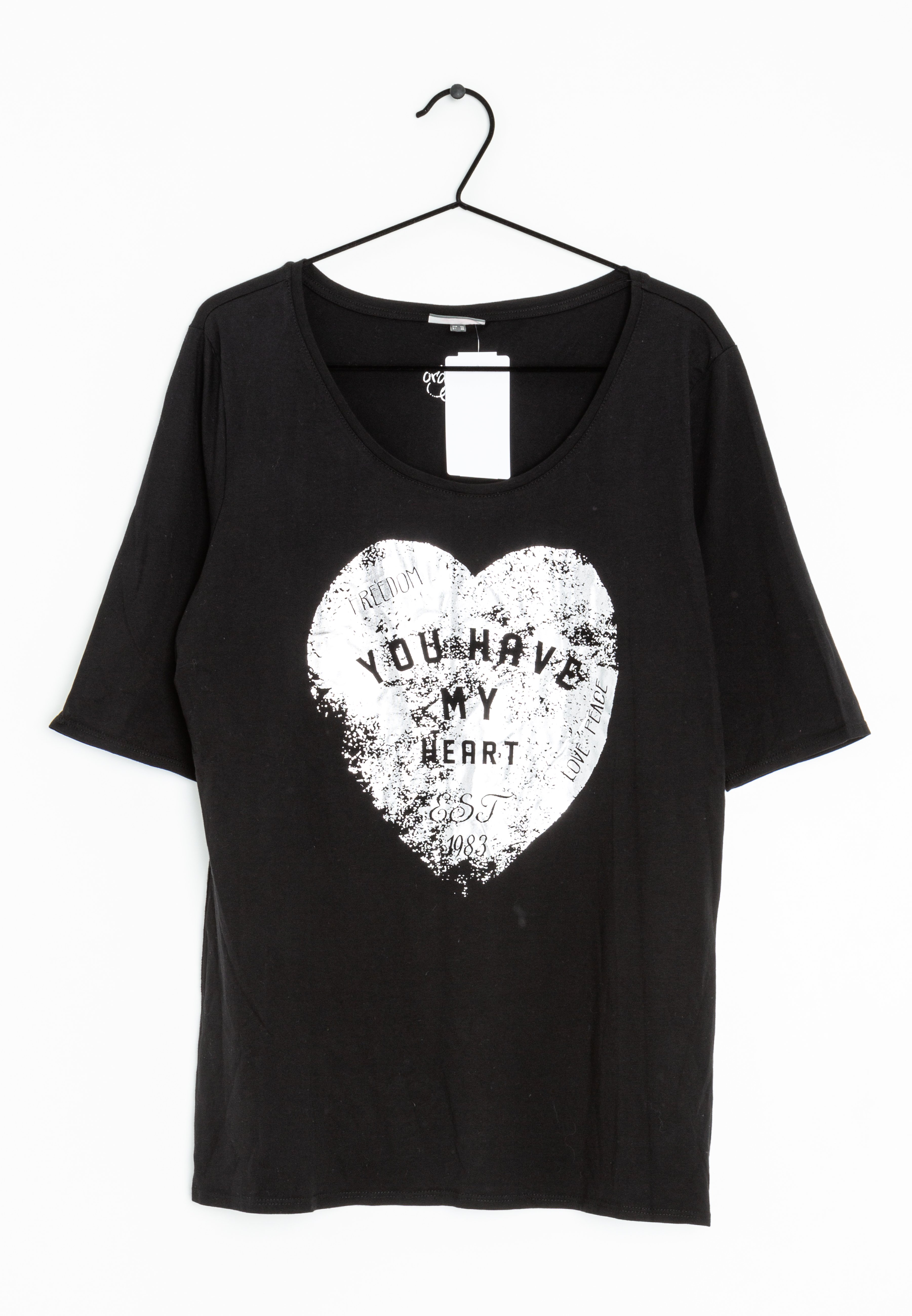 Street One Print T-shirt - black - (Pre 