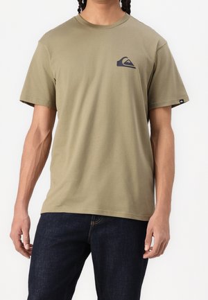 Quiksilver, T-shirt imprimé - khaki