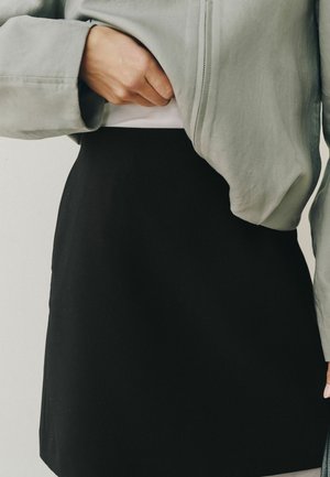 Next, TALL FIT - TAILORED MINI SKIRT - A-snit nederdel - black