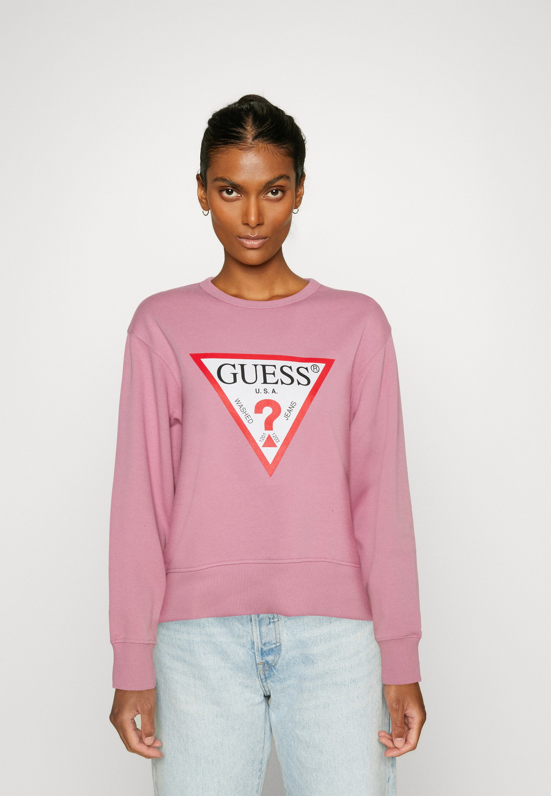 Guess ORIGINAL - Sweatshirt - vintage blush/pink - Zalando.ie