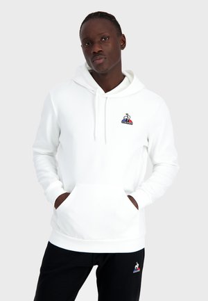 le coq sportif ESSENTIELS - Kapuzenpullover - white