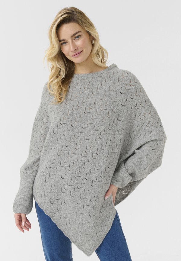 CRHOLIDAY O-NECK PONCHO - Cape