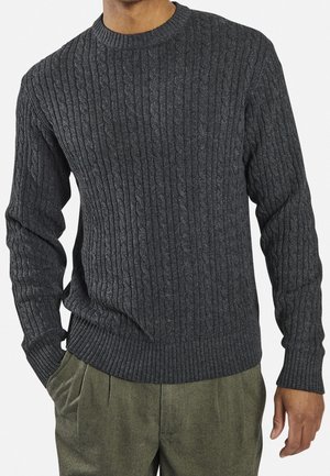 Strickpullover - dark grey