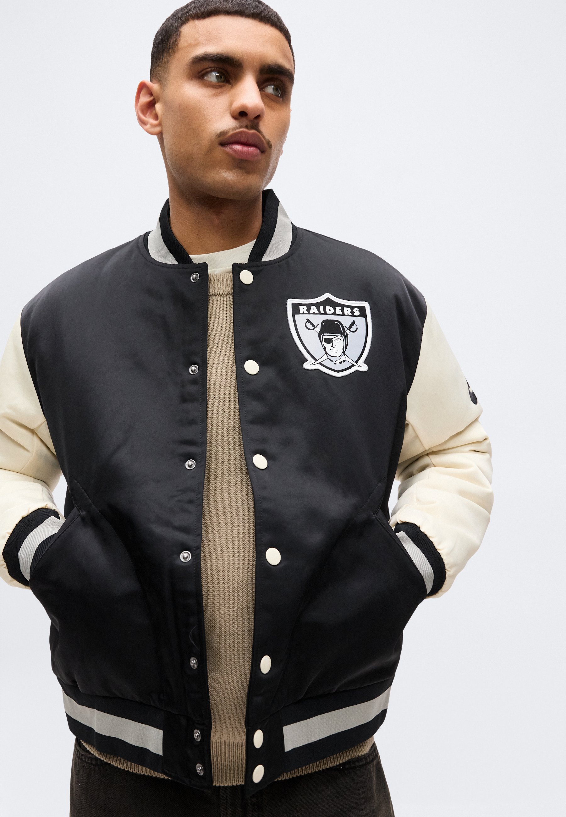 Nike Performance NFL LAS VEGAS RAIDERS JACKET - Club wear - black