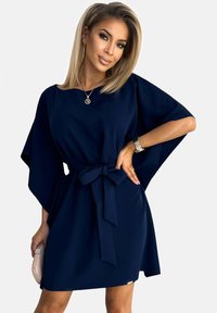 NUMOCO WITH SLEEVES - Kokteiļkleita/ballīšu kleita - navy