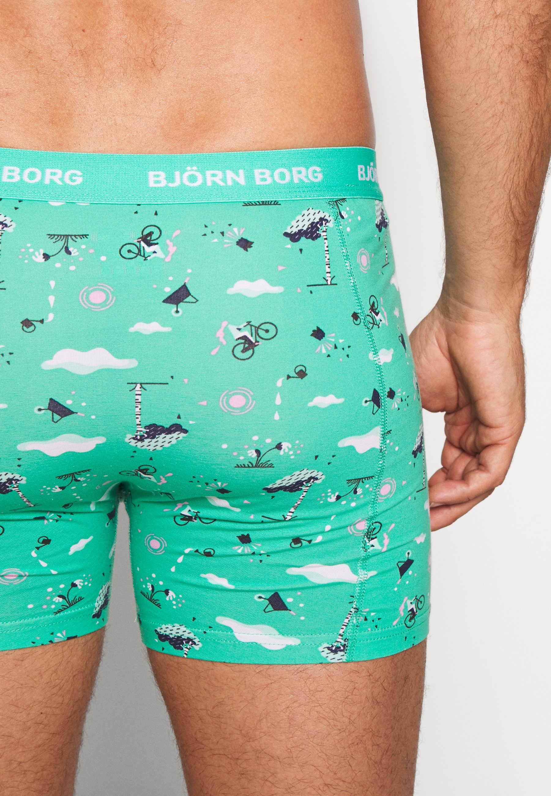 Björn Borg VÅR SAMMY SHORTS 7 PACK - Pants - peacoat/dark blue - Zalando .co.uk