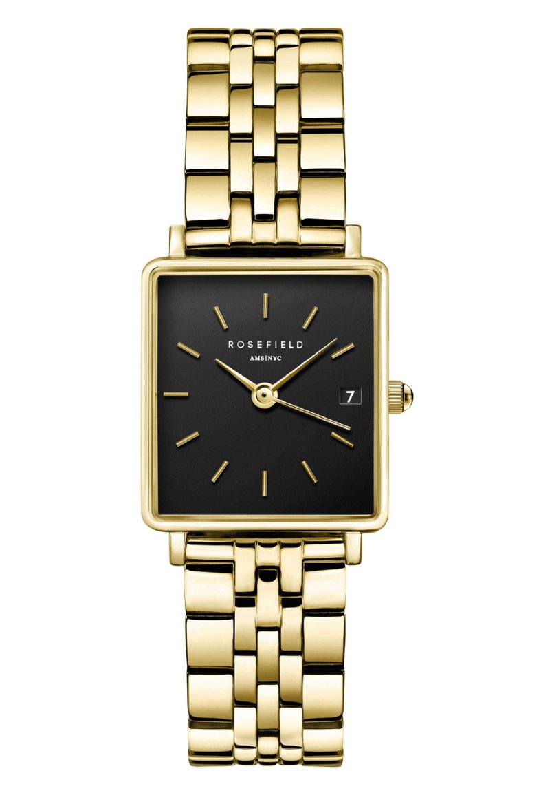 Rosefield THE BOXY XS Horloge gold-coloured/goudkleurig