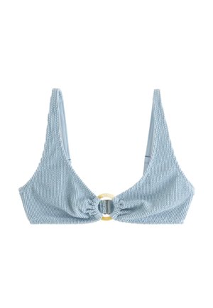 Lindex, UNPADDED - Bikinitop - light dusty blue