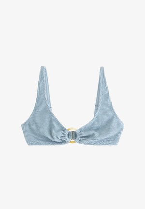 Lindex, UNPADDED - Bikinitop - light dusty blue