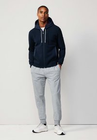 Hackett London Felpa con zip - navy