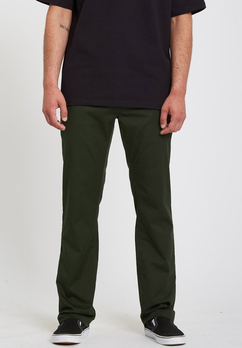 Herren Chinos | Volcom FRICKIN MODERN STRETCH Chino mottled green/grün-meliert - WG94805 Herren Chinos | Volcom FRICKIN MODERN STRETCH Chino mottled green/grün-meliert - WG94805