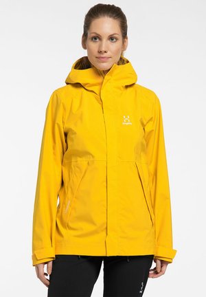 TJÄRN JACKET - Hardshell jacket - pumpkin yellow