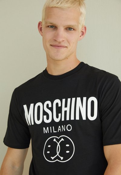 MOSCHINO T-shirt imprimé - black