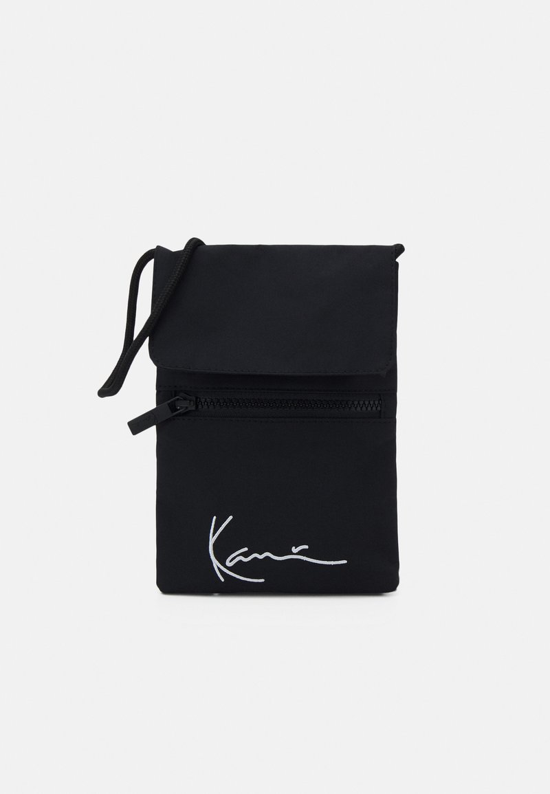 Karl Kani SIGNATURE POUCH BAG UNISEX - Borsa a tracolla - black