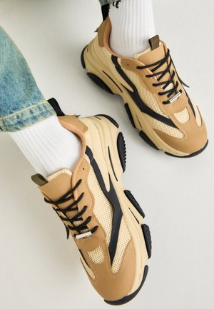 POSSES - Matalavartiset tennarit - khaki