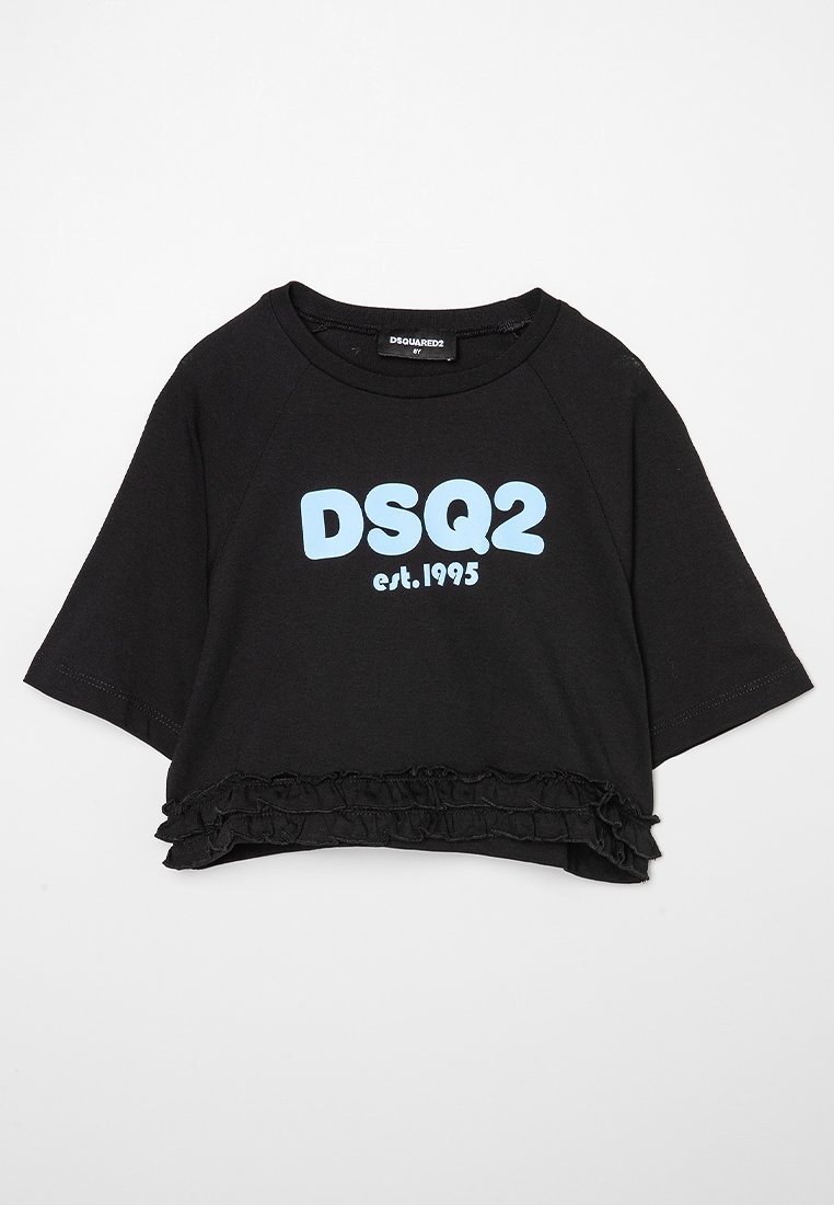 Dsquared2 T-shirt print zwart Dsquared2 T-shirt print zwart
