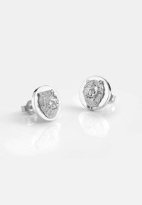Guess LION KING - Earrings - silberfarben