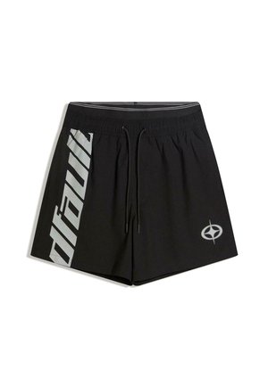 PRINTED BOXY  - Uimashortsit - black