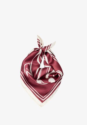 Lindex, LINDEX SCARF IN SATIN LINDEX - Huivi - dark red