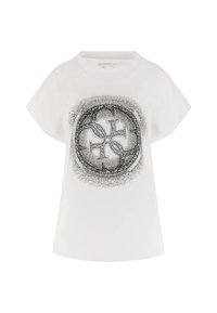 LOGO - T-shirt print - weiß