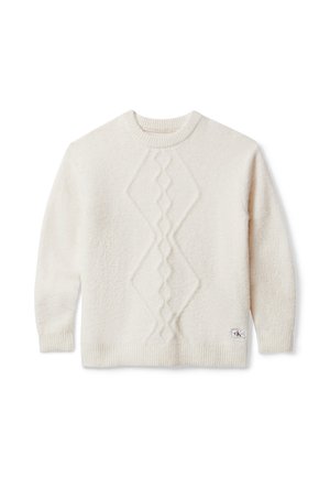 FLUFFY  - Jersey de punto - whitecap gray