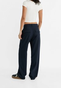 Stradivarius Kalhoty - dark blue