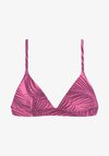 TRIANGLE - Bikini top - bordeaux
