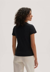 OPUS SLIM FIT - T-shirt basic - black