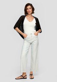 s.Oliver BLACK LABEL Poncho - schwarz