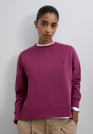 Sweatshirt - burgundy