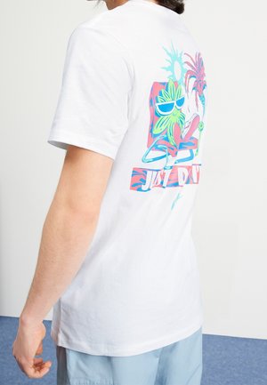 T-shirt print - white
