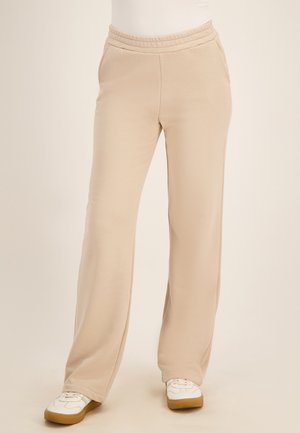 JE M'APPELLE, JE M'APPELLE - DAMES - STRAIGHT FIT BROEK - - Trainingsbroek - beige