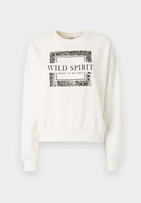 ONLRUNA O NECK BOX - Sweater - cloud dancer