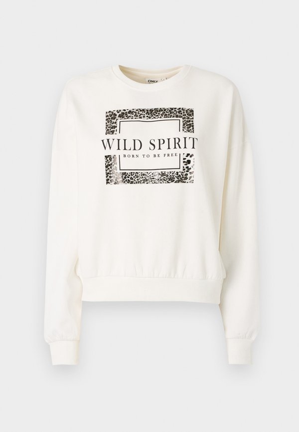 ONLRUNA O NECK BOX - Sweatshirt - cloud dancer3