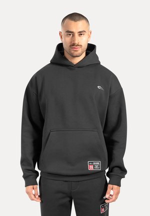 Smilodox CASUAL PRINT RAYK - Felpa - anthrazit