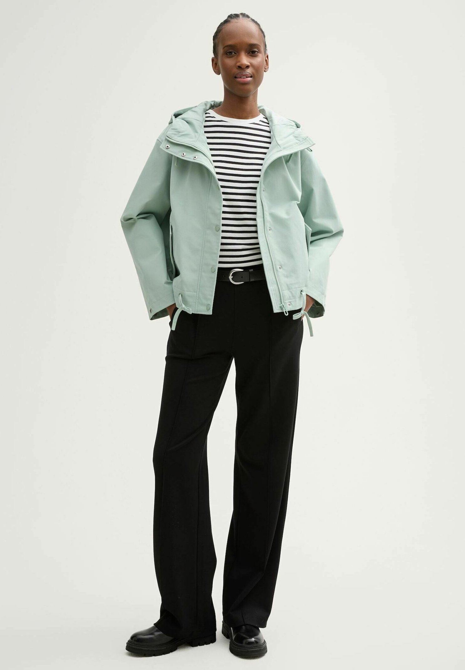 TOM TAILOR DENIM Summer jacket - fresh mint green/turquoise - Zalando