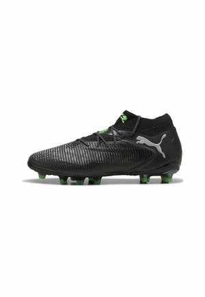 FUTURE 8 ULTIMATE - Football boots artificial grass - black cool/light gray/fluo green