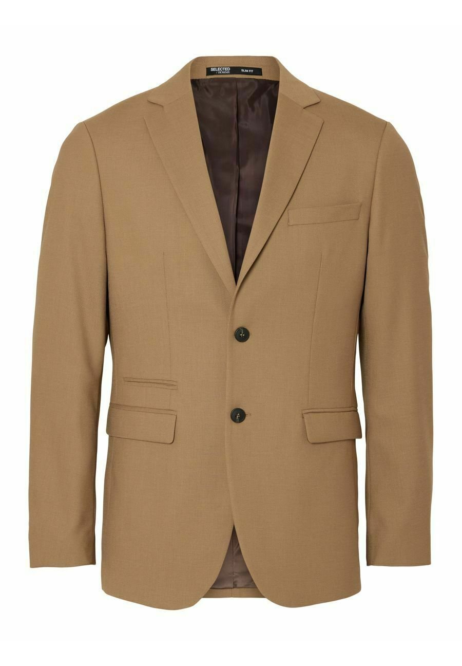 camel brown blazer