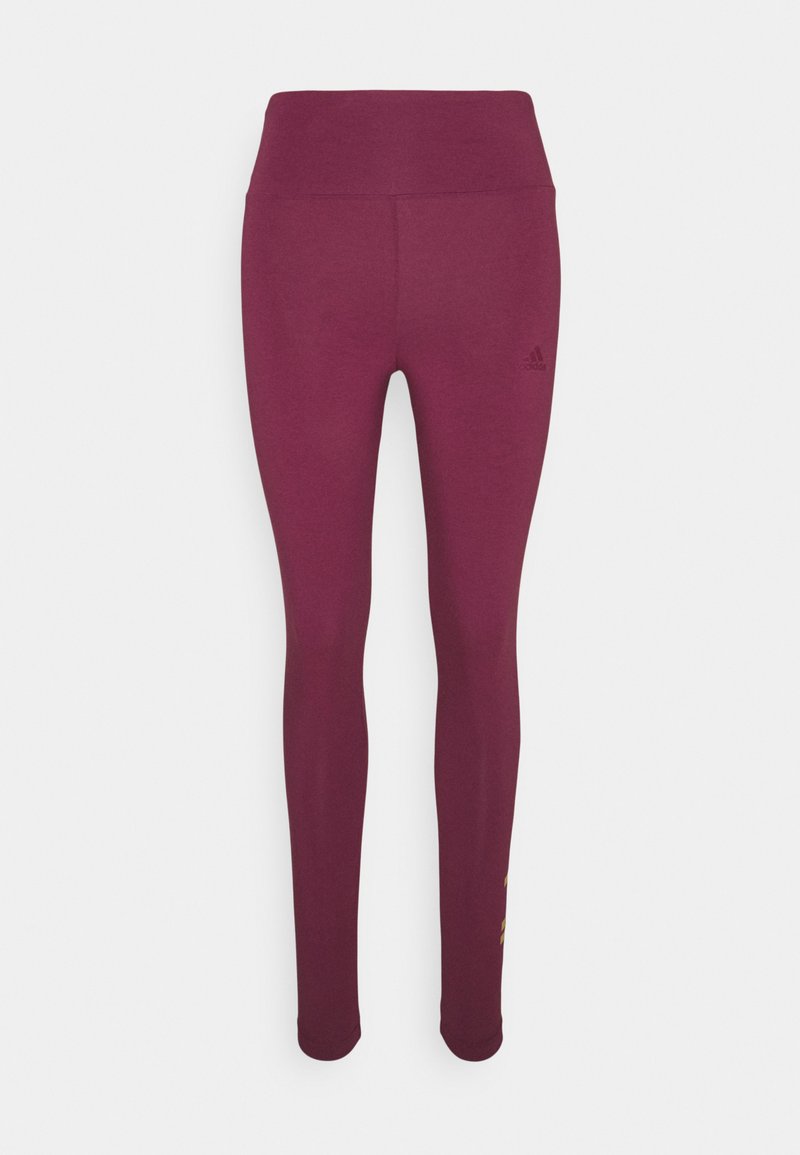 adidas Performance LOUNGEWEAR ESSENTIALS HIGH-WAISTED LOGO LEGGINGS