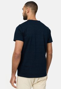 INDICODE JEANS T-Shirt print - navy