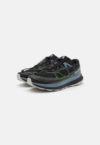 Salomon ULTRA GLIDE 2 - Trail hardloopschoenen - black/flint stone/green gecko
