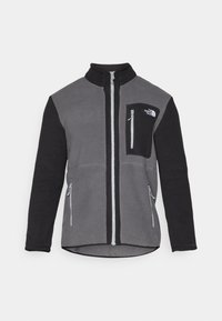 YUMIORI FULL ZIP - Fleece jacket - anthracite grey/black/monument grey