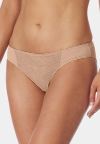 Schiesser 2-PACK AIR BLICKDICHTE - Slip - maple schwarz