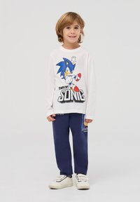 Terranova SONIC - Maglietta a manica lunga - bianco lana