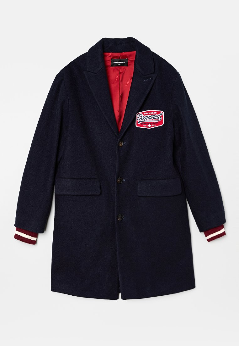 Dsquared2 Mantel donkerblauw