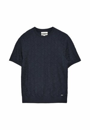 Autograph, GEOMETRIC - T-shirt imprimé - navy