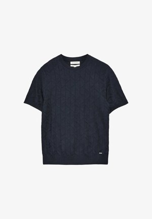 Autograph, GEOMETRIC - T-shirt imprimé - navy